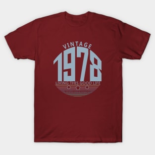 42nd Birthday T-Shirt - Vintage 1978 T-Shirt